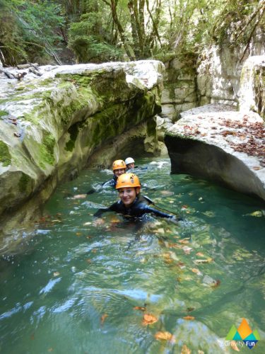 Canyoning Croiserette découverte journée Gravity Fun www.gravity-fun.fr