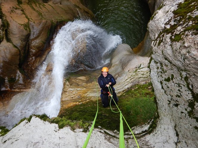 Canyoning Croiserette découverte journée Gravity Fun www.gravity-fun.fr