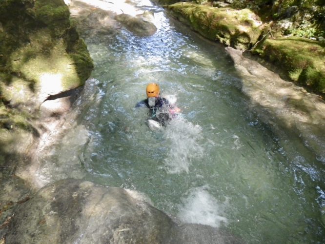 Canyoning Enfants Chaley