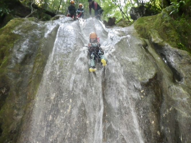 Canyoning Enfants Chaley