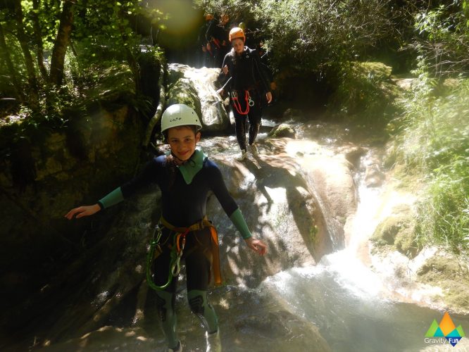 Canyoning découverte Chaley Gravity Fun www.gravity-fun.fr