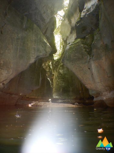 Canyoning sportuf Groin Gravity Fun www.gravity-fun.fr