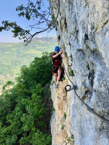 Via Ferrata découverte d'Hostiaz – Guiguette