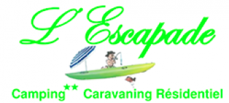 Logo Camping L ESCAPADE Partenariat Gravity Fun