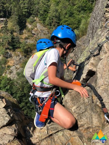 Via Ferrata Planfoy Gravity Fun www.gravity-fun.fr