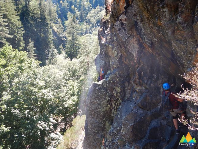 Via Ferrata Planfoy Gravity Fun www.gravity-fun.fr