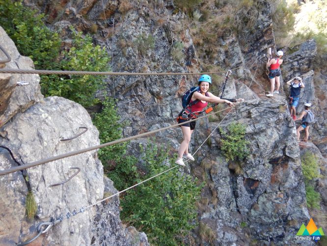 Via Ferrata Planfoy Gravity Fun www.gravity-fun.fr