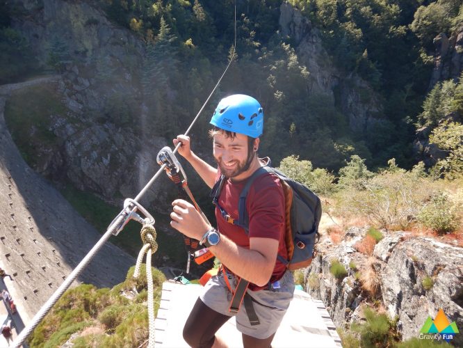 Via Ferrata Planfoy Gravity Fun www.gravity-fun.fr