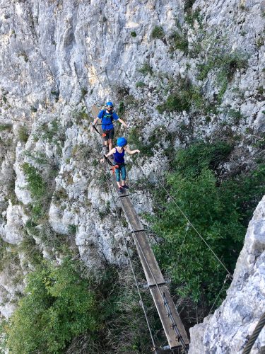 Via Ferrata découverte d'Hostiaz – Guiguette