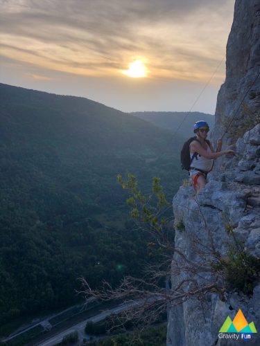 Via ferrata haute sensation sportive Guiguette Hostiaz Gravity Fun www.gravity-fun.fr