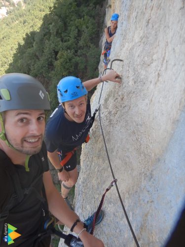 Via ferrata haute sensation sportive Guiguette Hostiaz Gravity Fun www.gravity-fun.fr