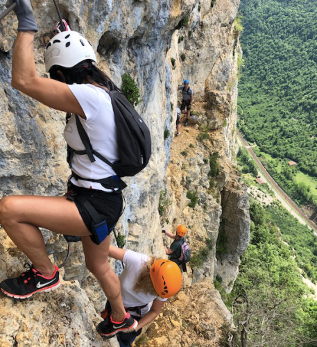 Via Ferrata découverte d'Hostiaz - Guiguette